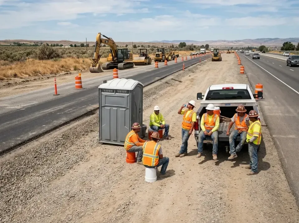 highway-road-construction-crew-007 — frequently asked questions, Porta Potty and Restroom Rentals in Fairlawn, VA